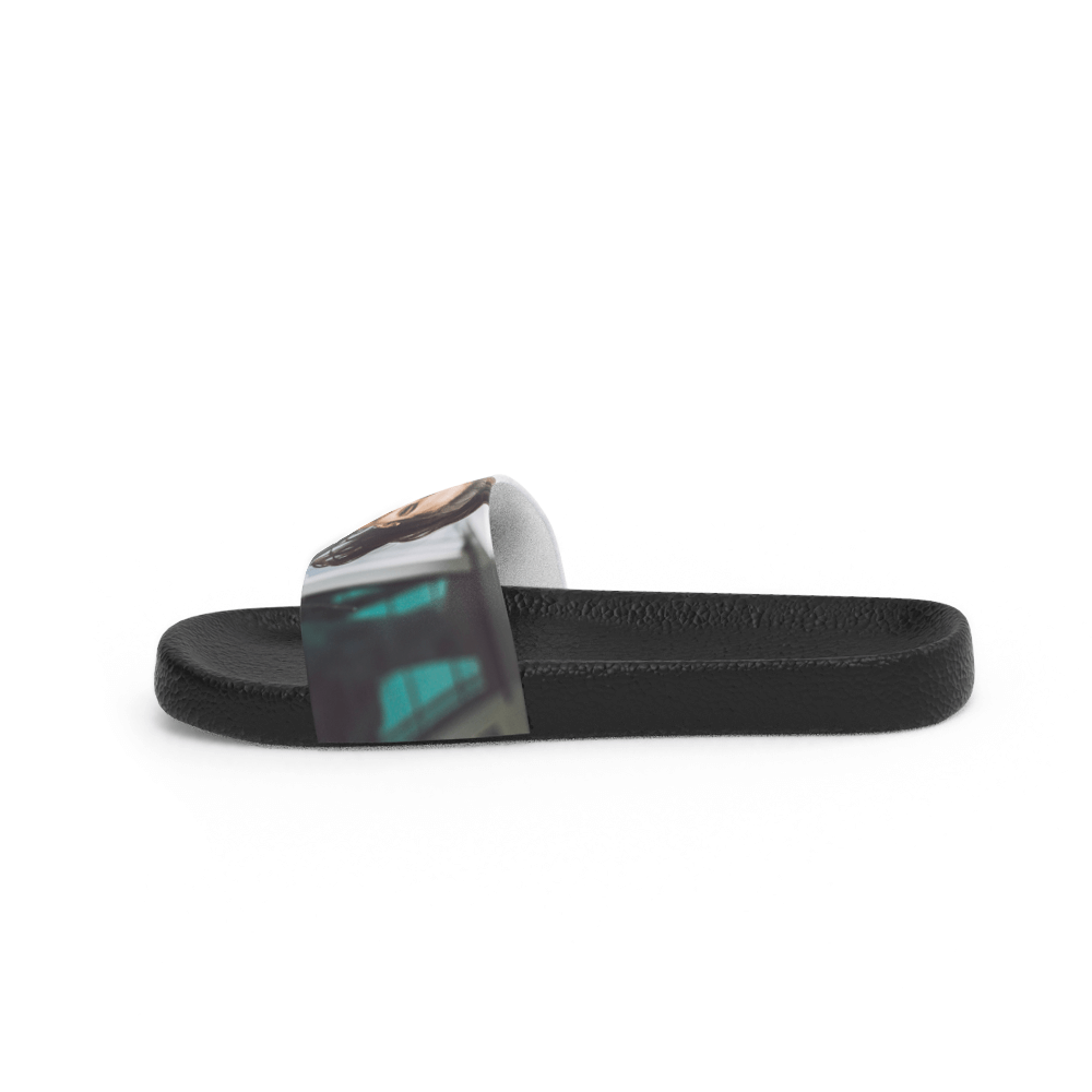 Custom Photo Men's Slide Sandal-FaceSocksUSA