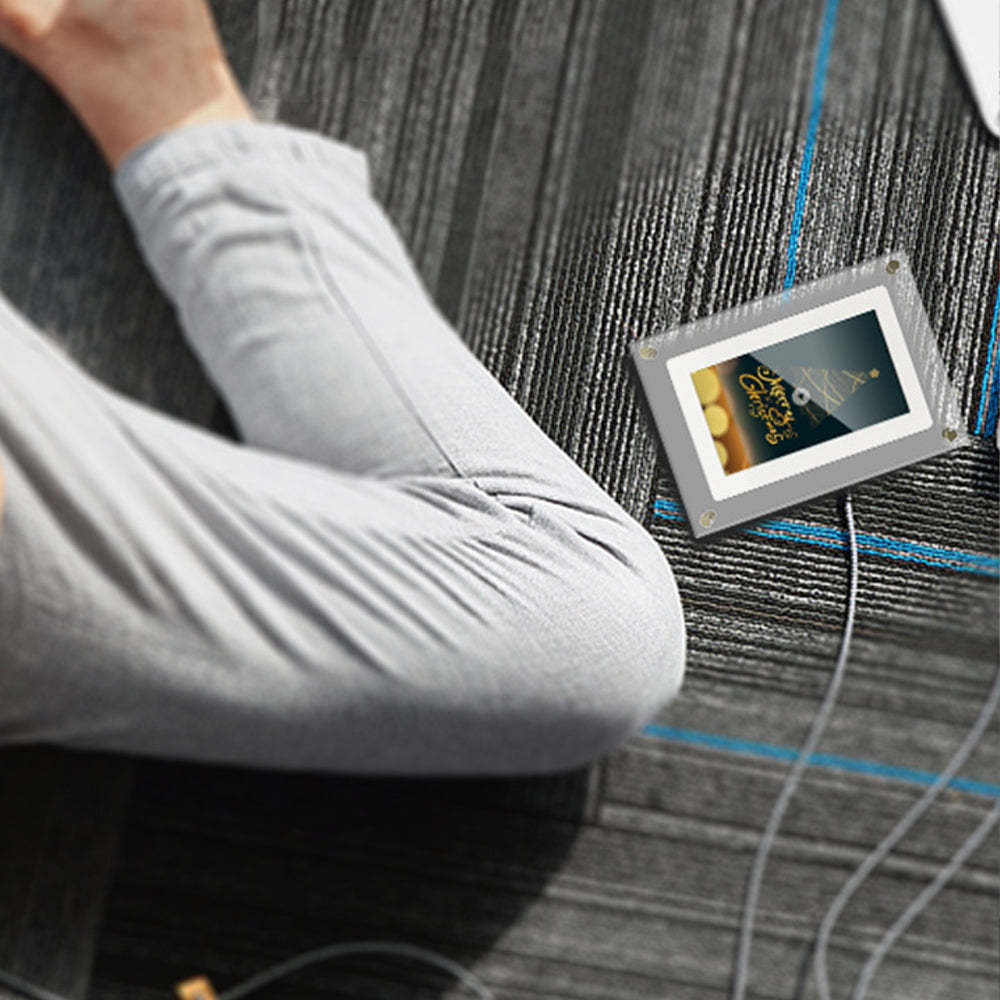 Digital Photo Frame Acrylic Transparent Video Player Gift Home Desktop Table Dynamic Electronic Photo Album - FaceSocksUSA