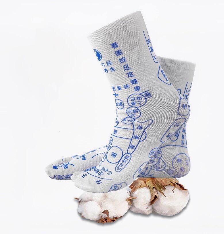 Acupressure Socks Reflexology Socks Funny Gift-FaceSocksUSA