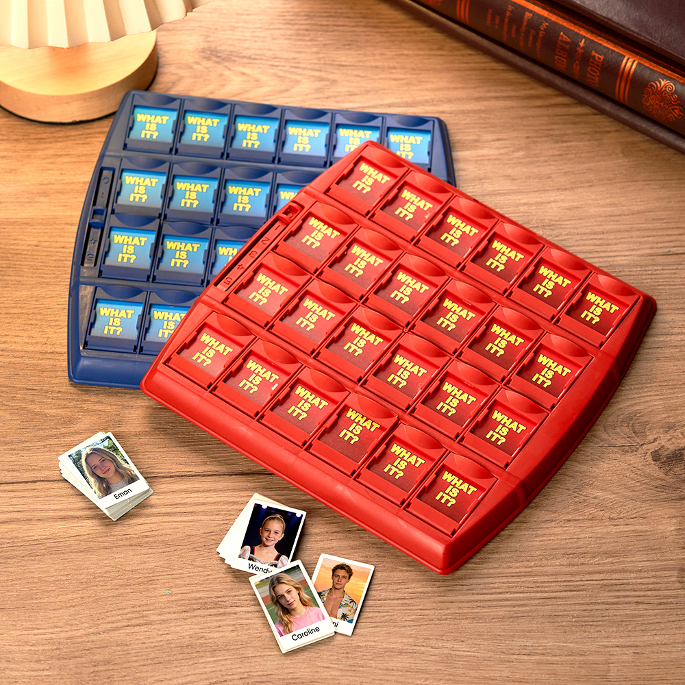 Custom Guess Who Game: Personalized Family Fun Game Gift for Her