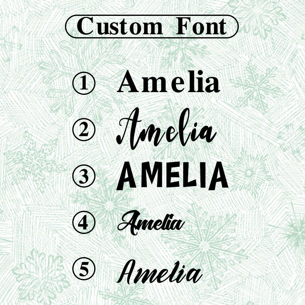 Personalized Christmas Stocking with Name Leather Patches Knitted Xmas Stockings Decoration	 - FaceSocksUSA