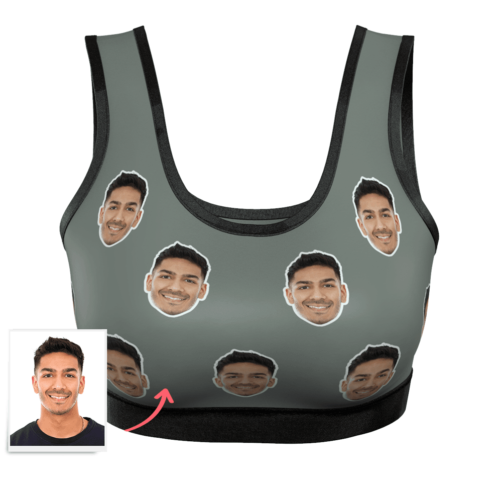 Grey Sport Bra