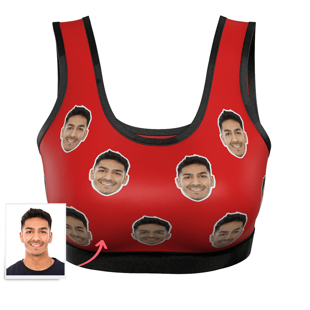 Red Sport Bra