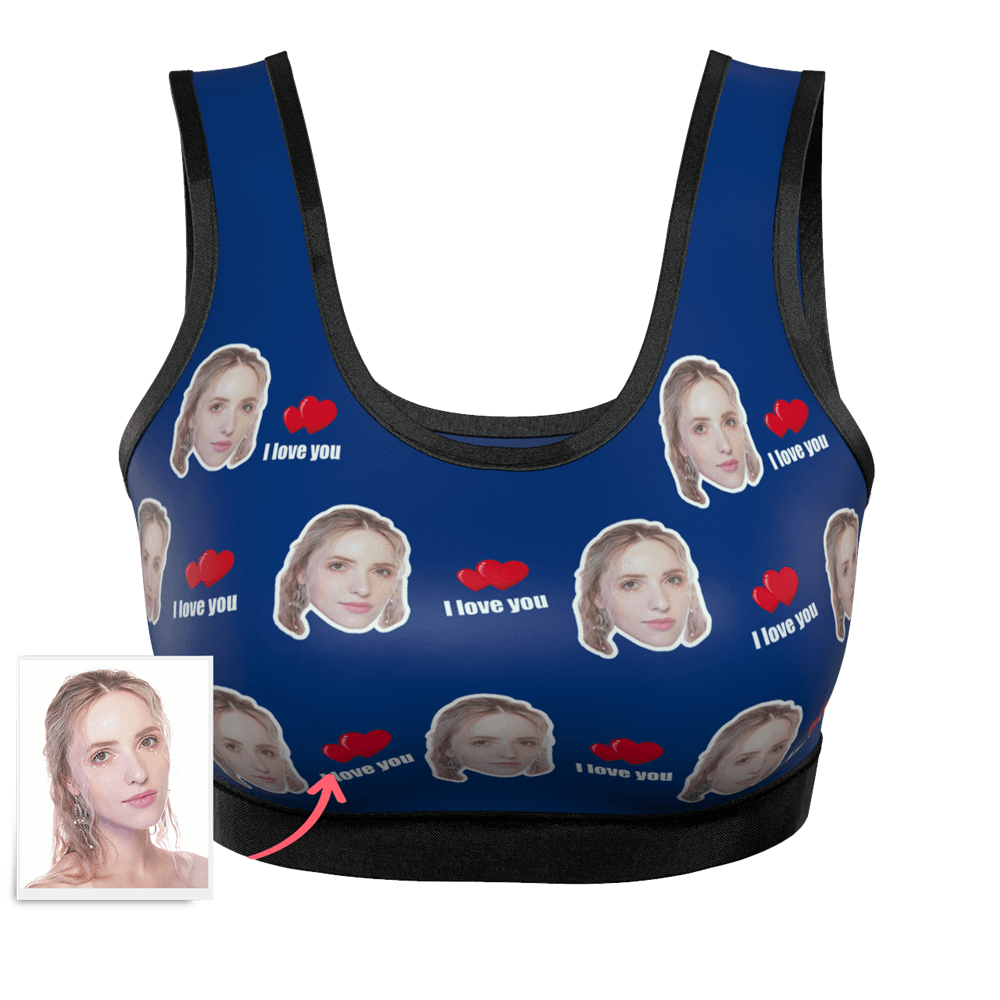 Dark blue Sport Bra
