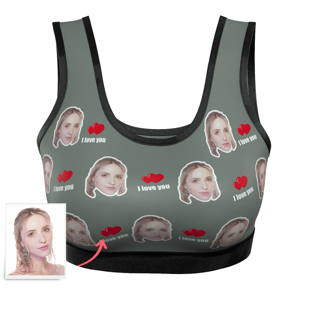Grey Sport Bra