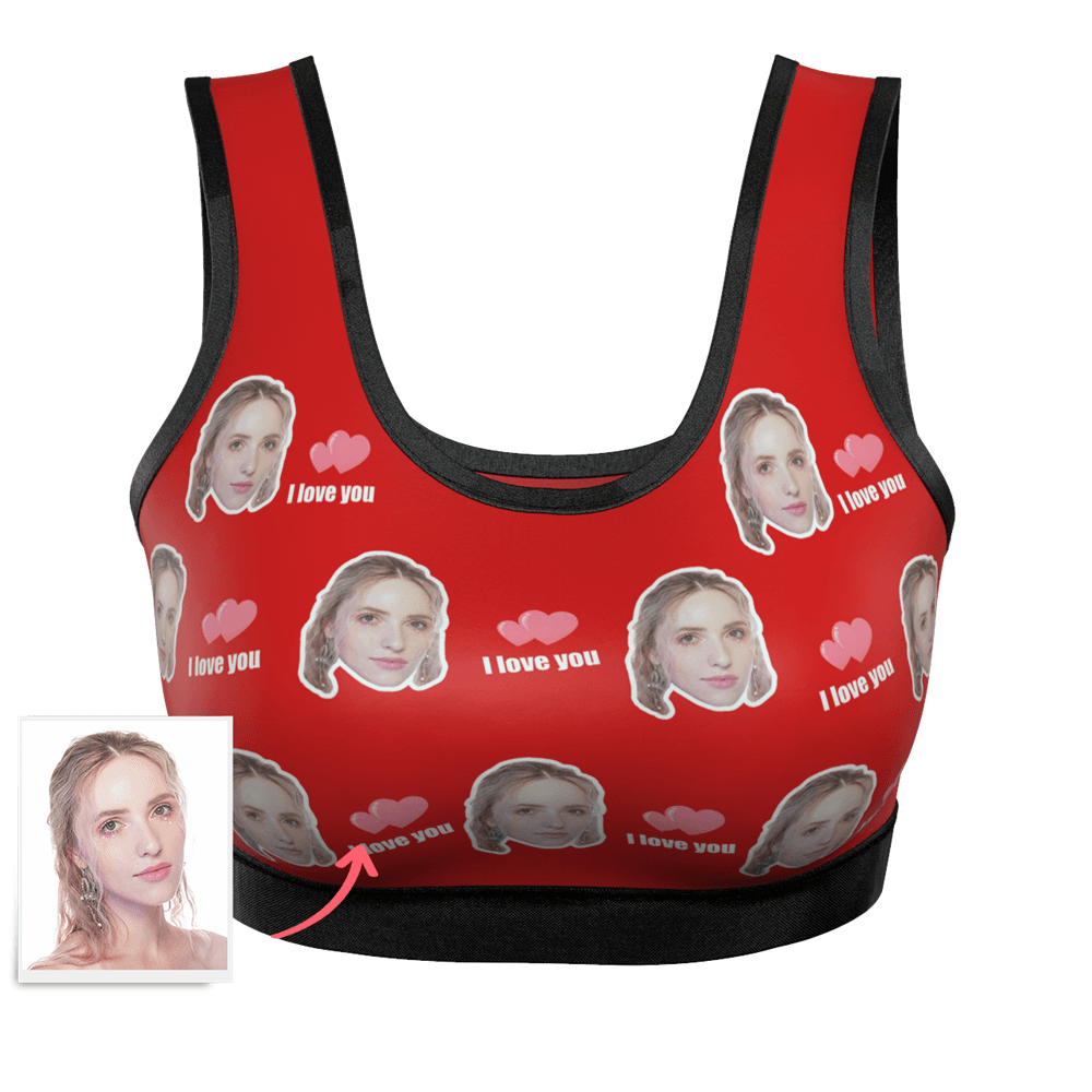 Red Sport Bra