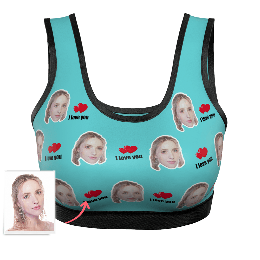 Turquoise Sport Bra