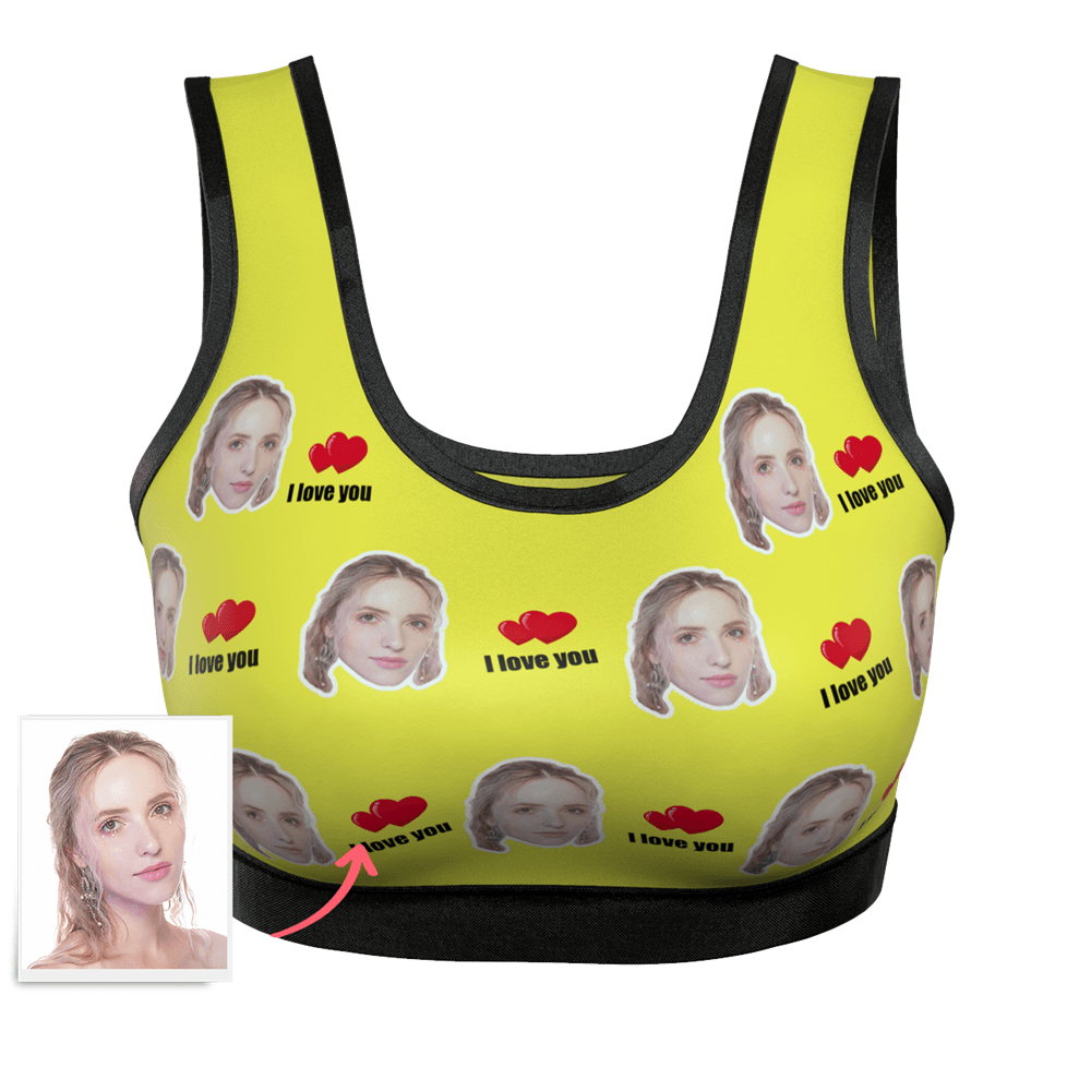 Yellow Sport Bra