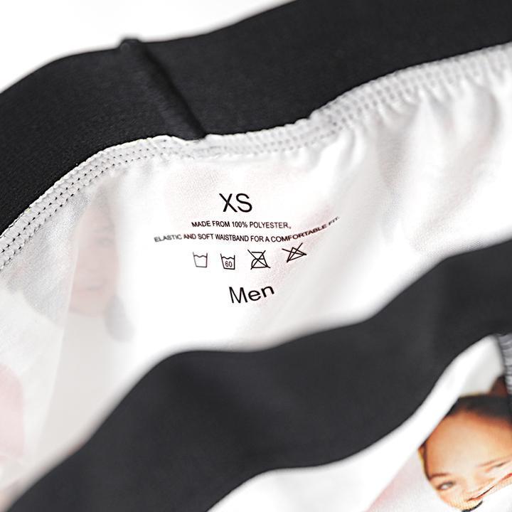 Custom Heart Boxer Shorts-FaceSocksUSA
