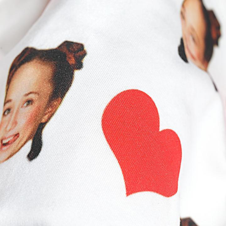 Custom Heart Boxer Shorts-FaceSocksUSA
