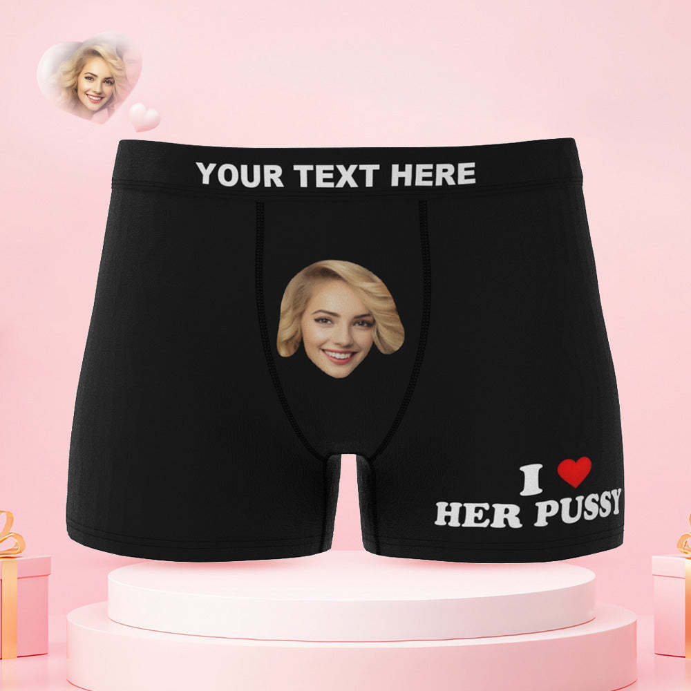 Custom Face Couple Underwear Love Your Body Personalized Underwear Valentine's Day Gift - FaceSocksUSA