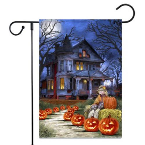Autumn Garden Halloween Flags Outdoors Decorative for Home Garden Yard - FaceSocksUSA