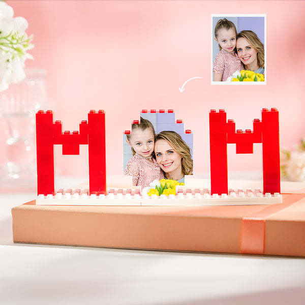 Custom Building Brick Photo Block Personalised Mom Brick Puzzles Mother's Day Gifts