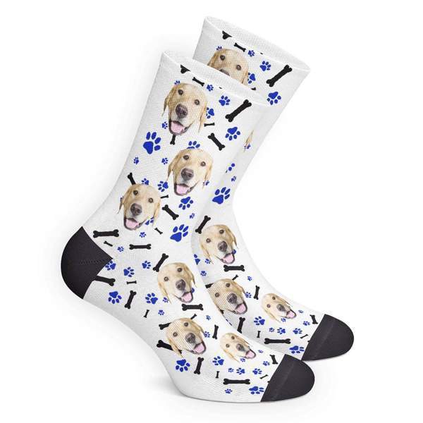 Custom Dog Face Photo Socks-FaceSocksUSA