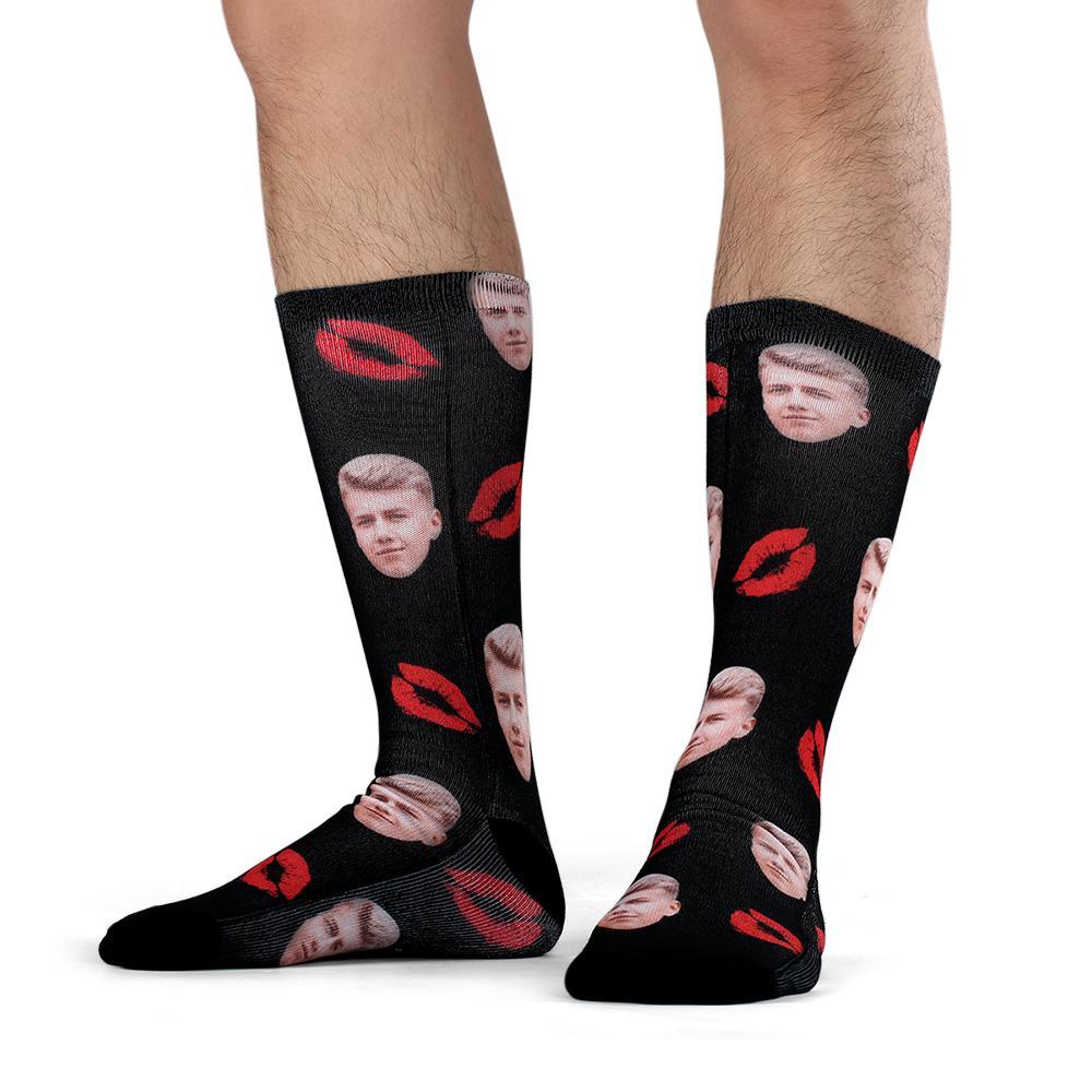 Custom Kiss Socks-FaceSocksUSA
