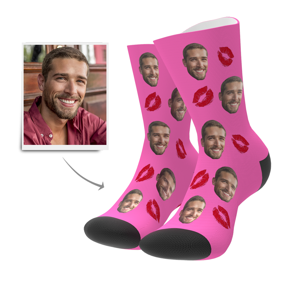 Custom Kiss Socks-FaceSocksUSA