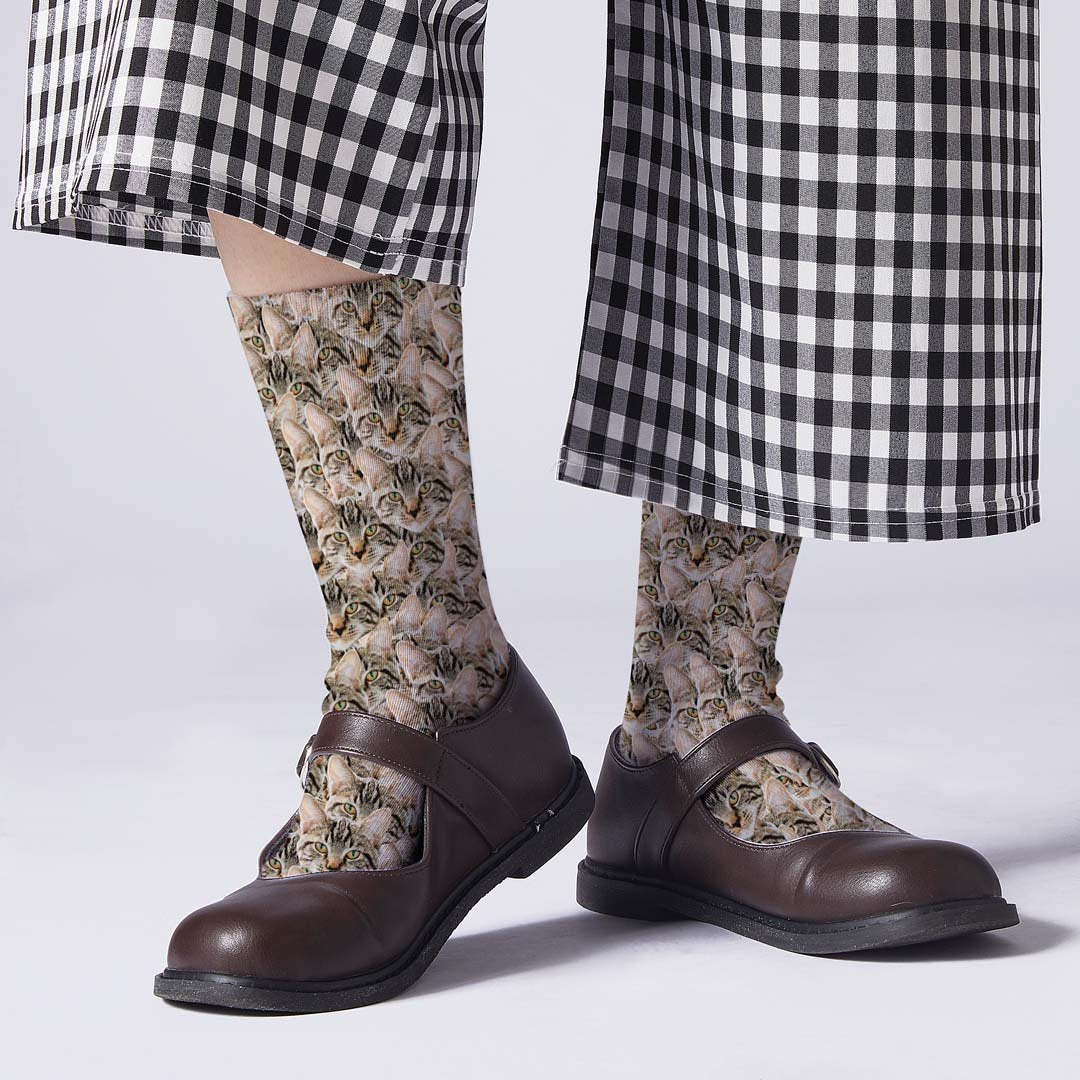 Custom All Print Face Socks-FaceSocksUSA