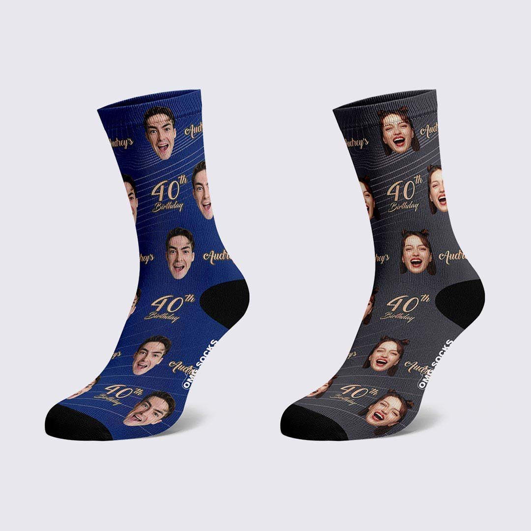 Face On Socks, Custom Birthday Socks Gifts-FaceSocksUSA