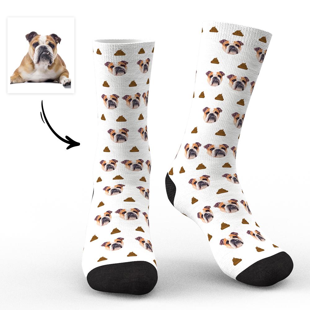 Custom Face socks Unique Dog Photo Socks For Pet Lovers - Dogs