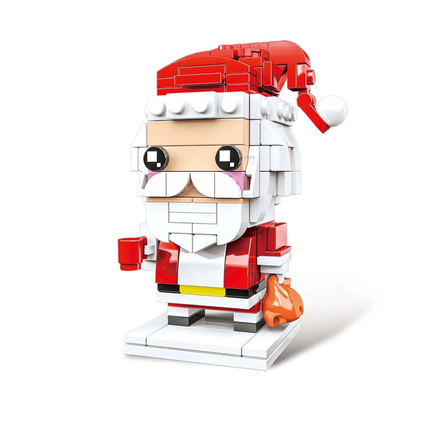 Mrs.Claus Small Particle BrickHeadz Puzzle Building Block Toy Christmas Gifts - FaceSocksUsa