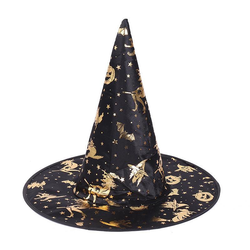 Halloween Wizard Hat Ghost Festival Dress Up Gift - Spider Web - FaceSocksUSA