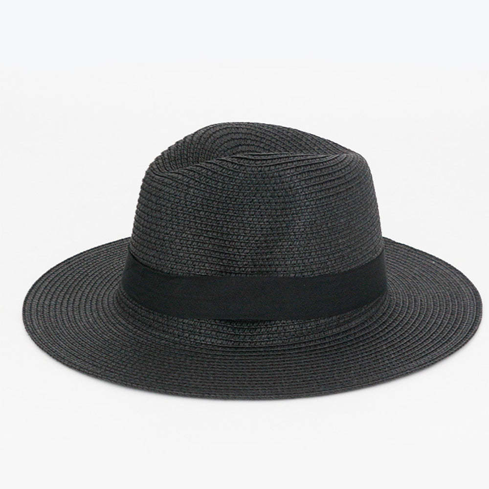 Summer Foldable Straw Hat Beach Hat Breathable Sun Hat - FaceSocksUSA