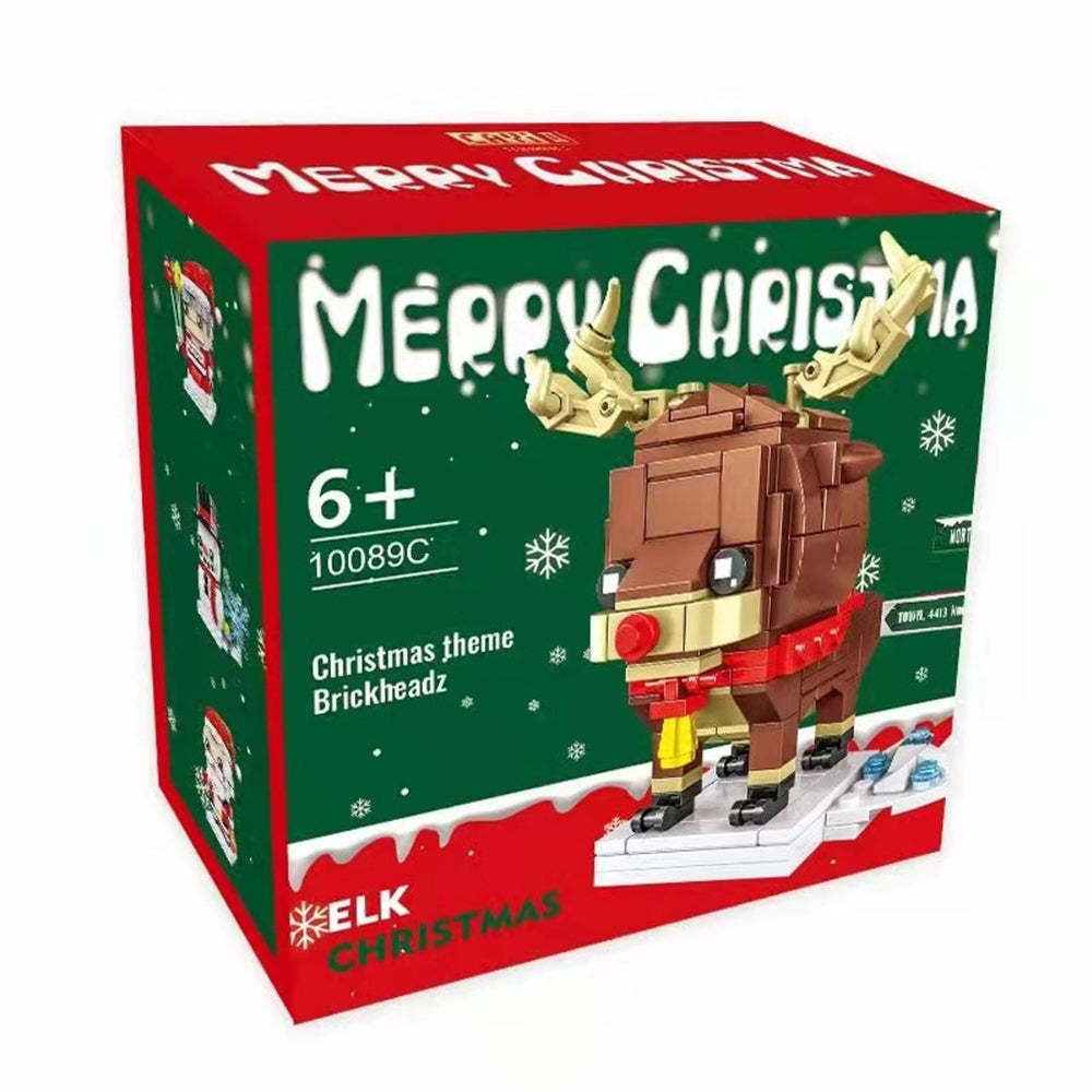 Mrs.Claus Small Particle BrickHeadz Puzzle Building Block Toy Christmas Gifts - FaceSocksUsa