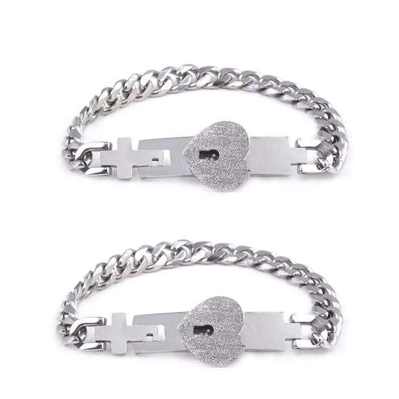 Lock & Key Bracelet Valentine‘s Day Gift for Couples	 - FaceSocksUSA