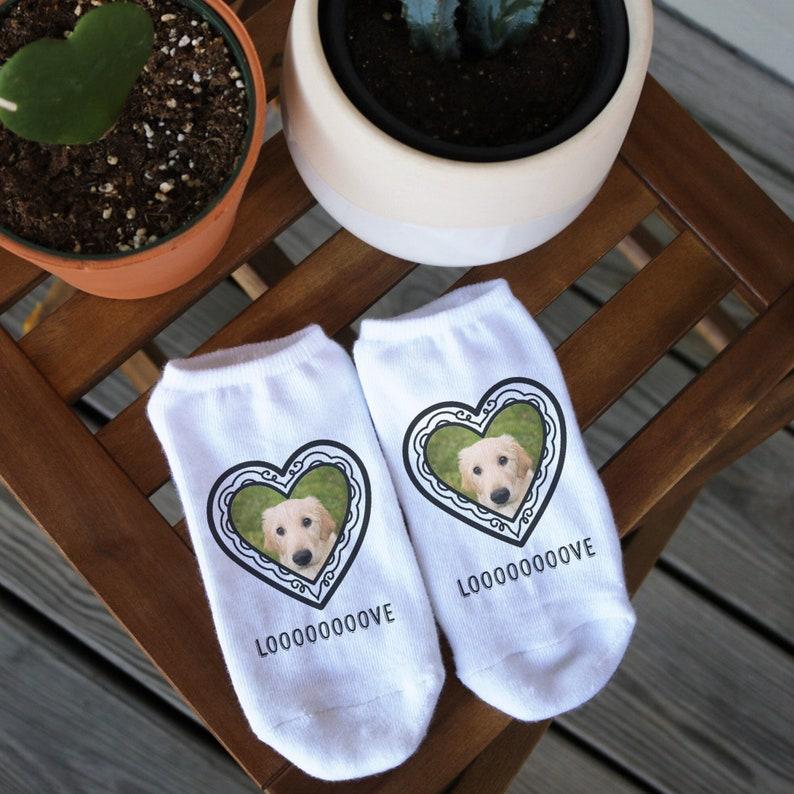 Custom Socks, Personalized Socks with Your Photo and Add Text, Fun Socks for the Perfect Gift Giving Idea, Gift for Him or Her Under 20	 - FaceSocksUSA