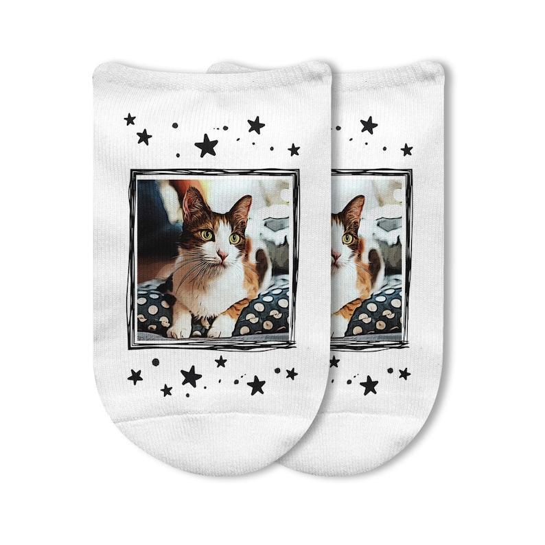 Face Socks with Cartoon Effect,Personalized Photo Socks with Faces on Socks,Customized Socks with Photos,Fun Photo Socks for Gift Giving	 - FaceSocksUSA