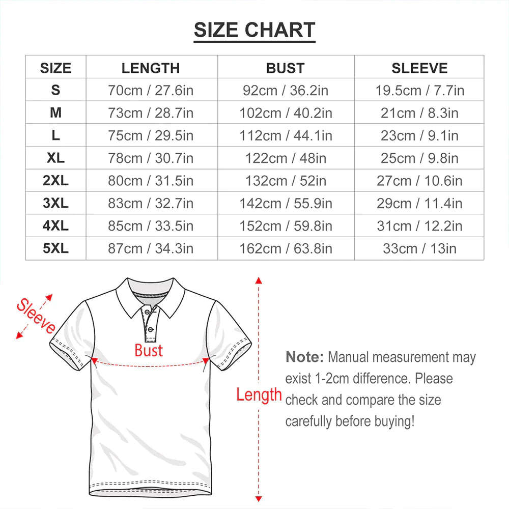 Sunset Men's Custom Face Polo Shirt Personalised Hawaiian Golf Shirts