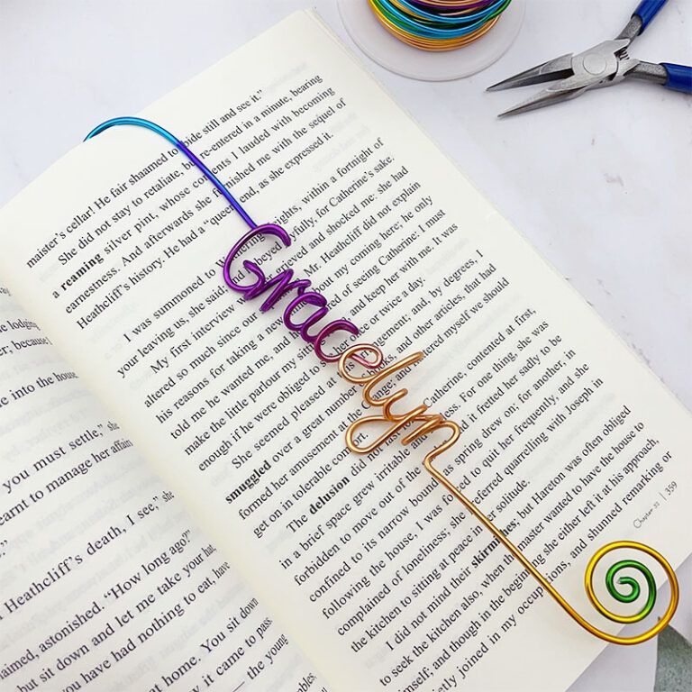 Unique Handmade Custom Bookmark, back to school gift, Teacher Appreciation, Client Gifts	 - FaceSocksUSA