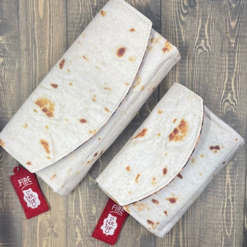 The Snack Sized Burrito wallet - FaceSocksUSA