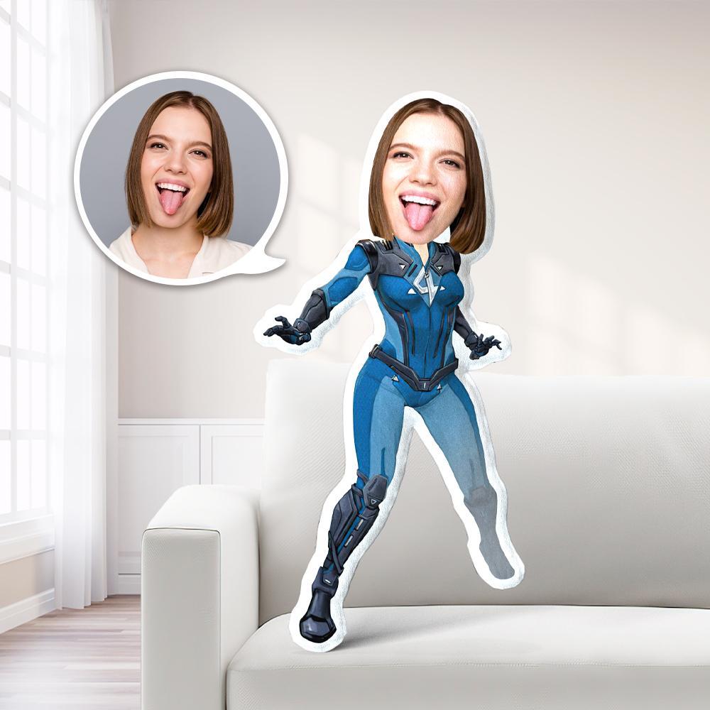 Personalisiertes Foto Mein Gesicht Kissen Benutzerdefinierte Gesicht Kissen Unsichtbare Frau Foto Kissen Kostüm Puppe Einzigartiges Geschenk - MyFaceBoxerDE