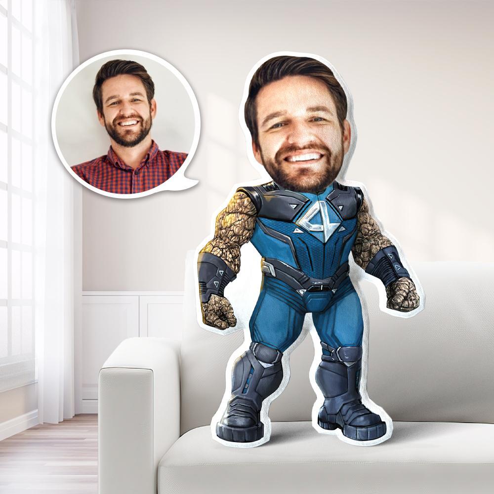 Personalisiertes Foto Mein Gesicht Kissen Benutzerdefinierte Gesicht Kissen Sache Foto Kissen Kostüm Puppe Einzigartiges Geschenk - MyFaceBoxerDE