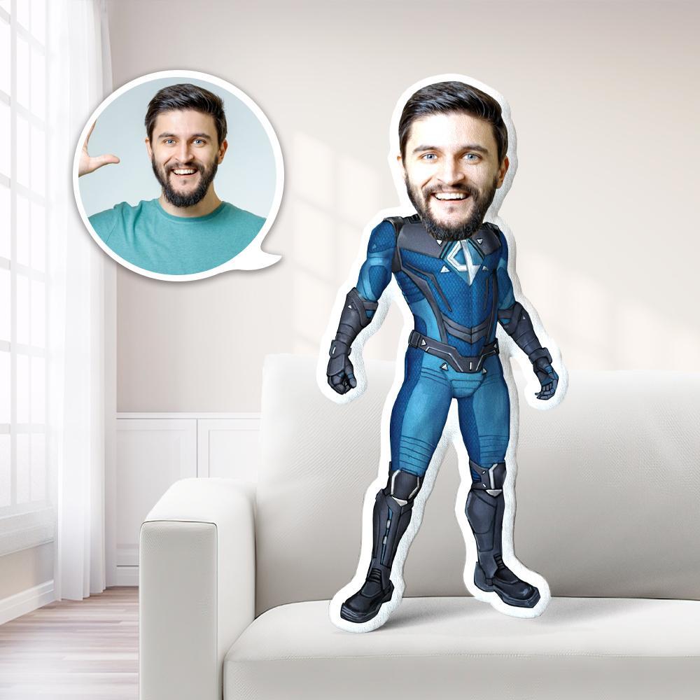 Personalisiertes Foto Mein Gesicht Kissen Benutzerdefinierte Gesicht Kissen Kunststoff Mann Foto Kissen Kostüm Puppe Einzigartiges Geschenk - MyFaceBoxerDE