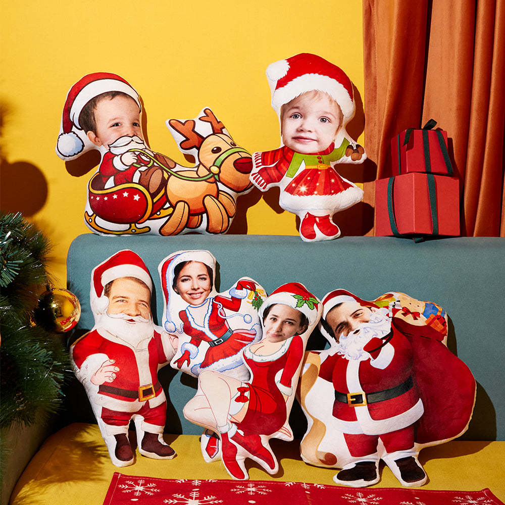 Personalisierte Fotopuppe Passen Sie Eine Vielzahl Von Bildkissen An, Legen Sie Ihr Foto Und Babyfoto Auf Das Kissen - MyFaceBoxerDE