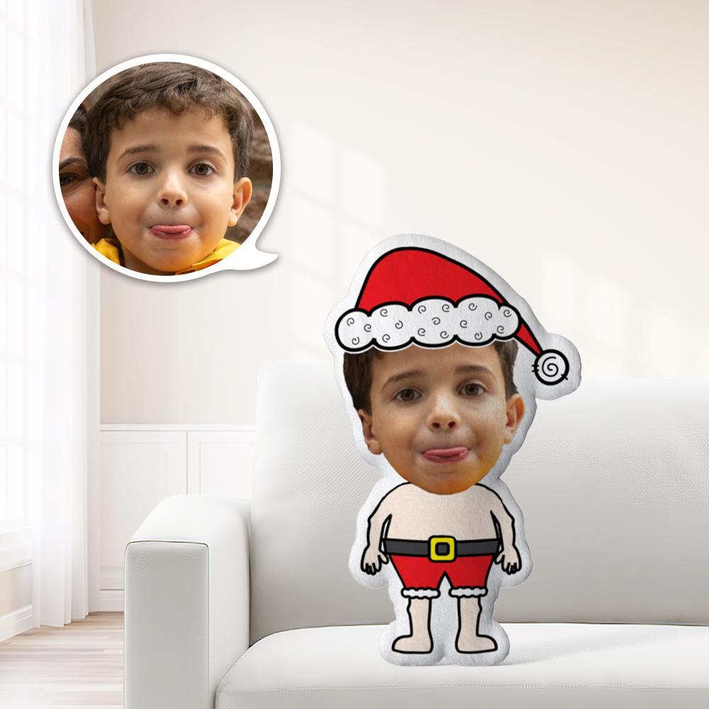 Custom Christmas Baby Minime Throw Pillow Einzigartiges Personalisiertes Minime Throw Pillow Geben Sie Ihrem Kind Das Bedeutungsvollste Geschenk - MyFaceBoxerDE