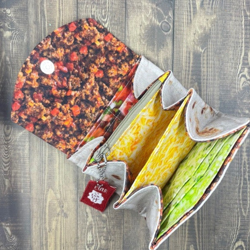 Das Burrito-portemonnaie In Snackgröße - MyFaceBoxerDE