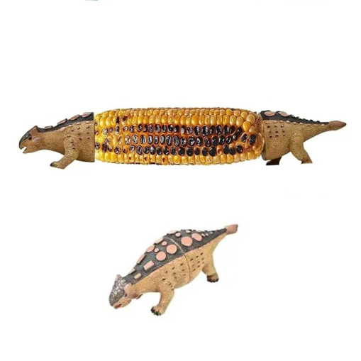 Dinosaurier-Maiskolbenhalter Für Maiskolben – Lustiger Maiskolbenhalter Für Kinder Und Erwachsene Mit Edelstahlzinken - MyFaceBoxerDE