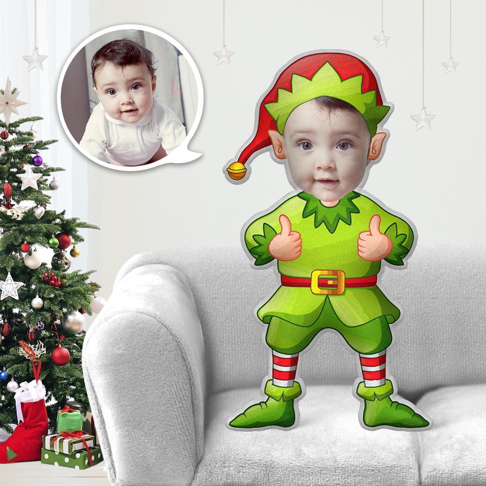 Mein Gesicht Kissen Kundenspezifisches Kissen Gesicht Körper Kissen Personalisiertes Foto Kissen Weihnachtsengel Kostüm Dekokissen - MyFaceBoxerDE