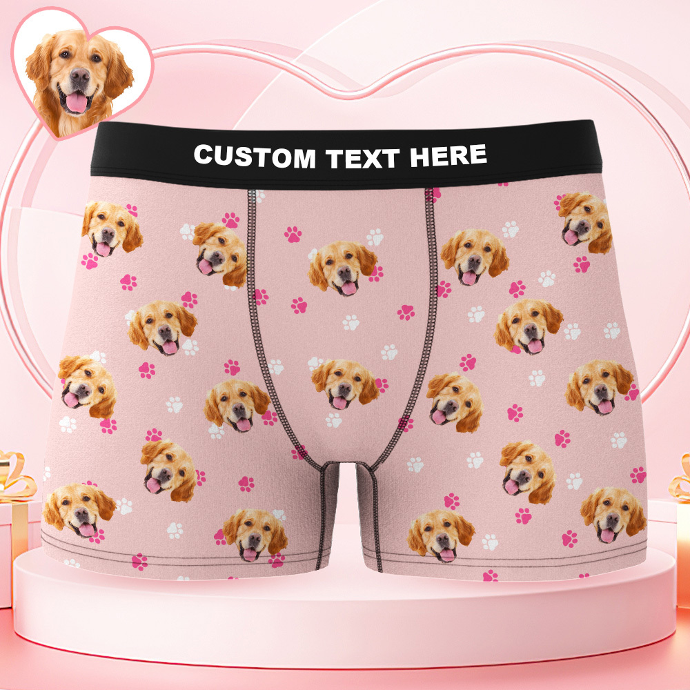 Benutzerdefinierte Pet Face Unterwäsche Herren Boxershorts - MyFaceBoxerDE