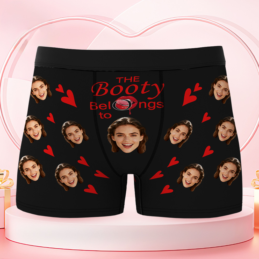 Boxershorts Mit Deinem Gesicht | Personalisierte Fotounterwäsche Für Damen Und Herren – Das Perfekte Geschenk Für Paare