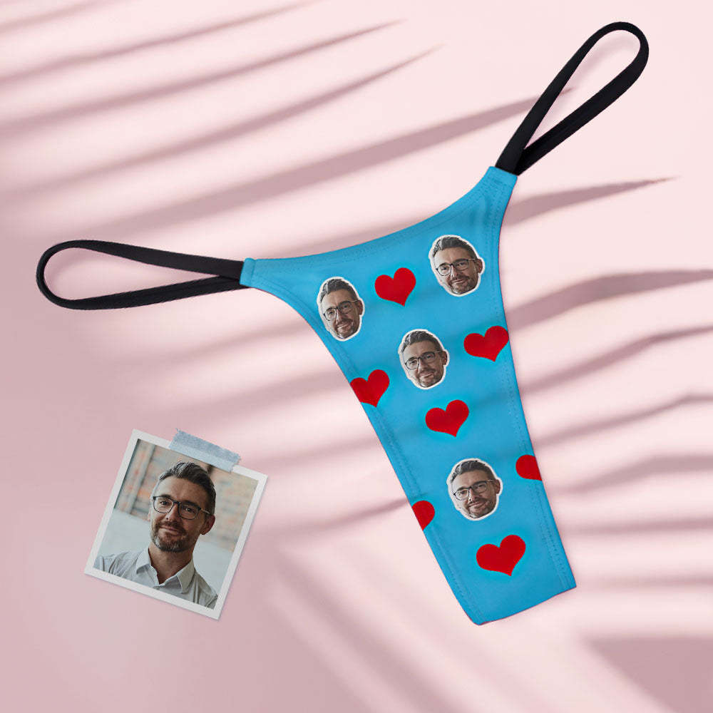 Der Tanga-zapfen Der Kundenspezifischen Gesichts-liebes-herz-frauen - MyFaceBoxerDE