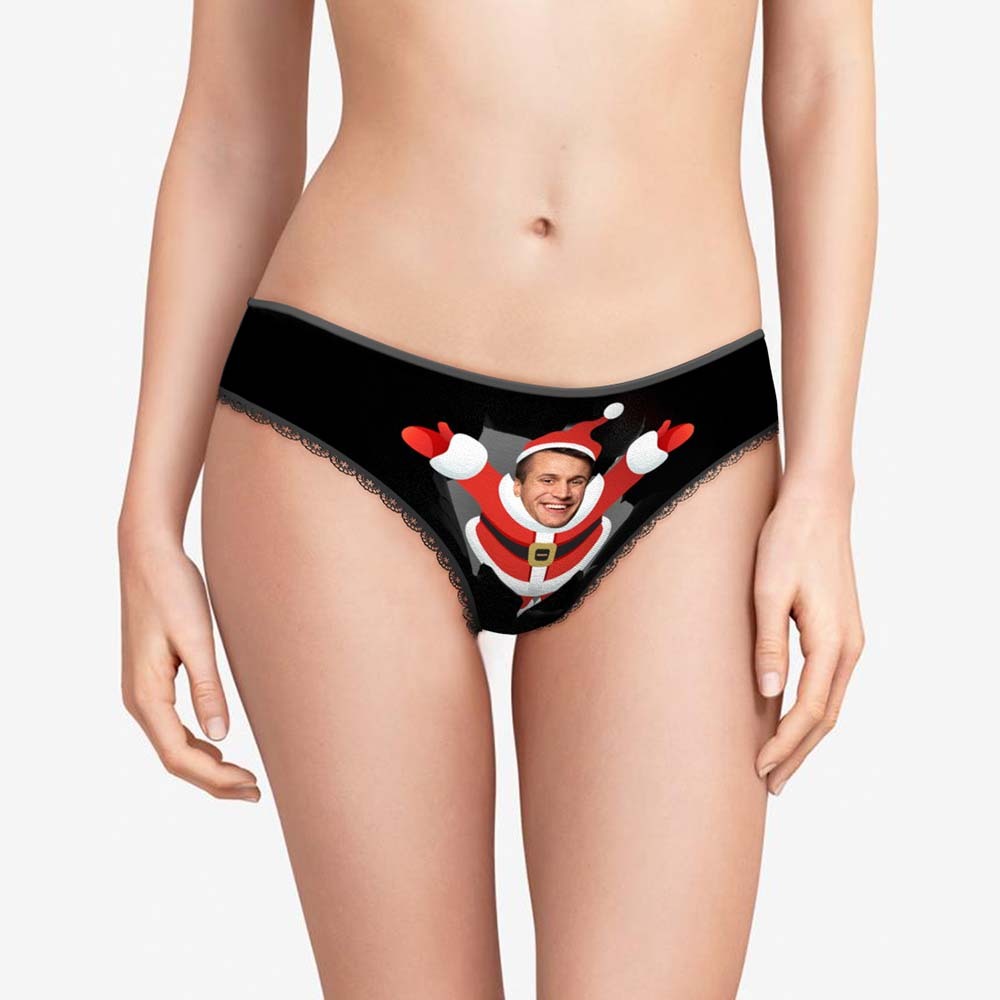 Benutzerdefinierte Gesicht Boxer Für Frauen Mit Freund Foto Open Arms Weihnachtsgeschenk - MyFaceBoxerDE