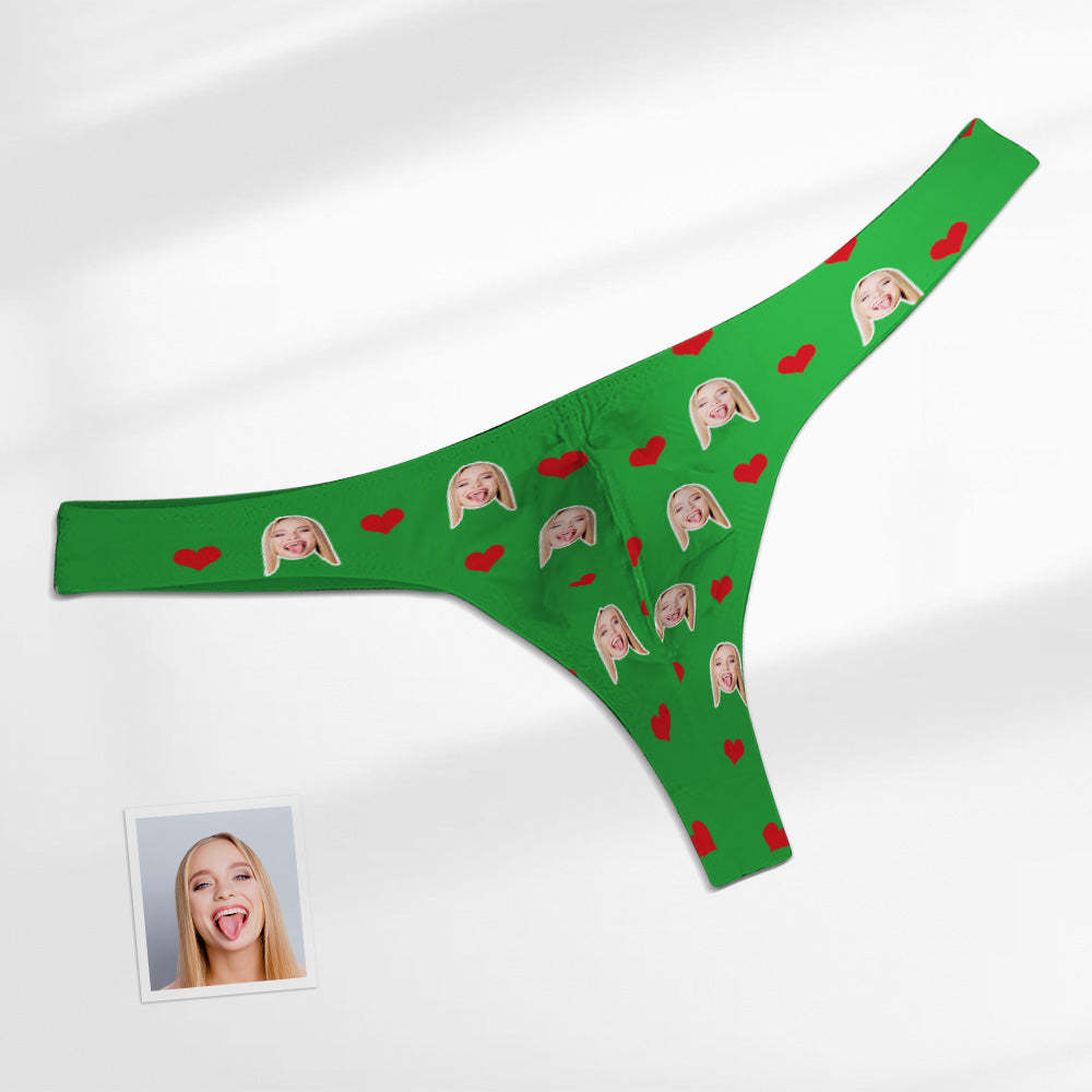 Der Tanga Der Kundenspezifischen Gesichts-herz-männer Liebes-männer Slips - MyFaceBoxerDE