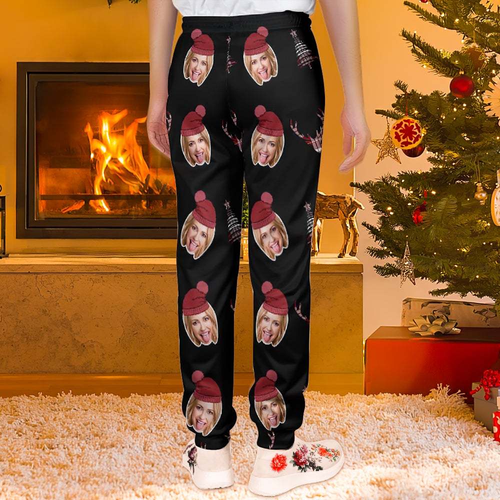 Benutzerdefinierte Freundin Gesicht Jogginghose Unisex Jogger Geschenk Für Liebhaber - MyFaceBoxerDE