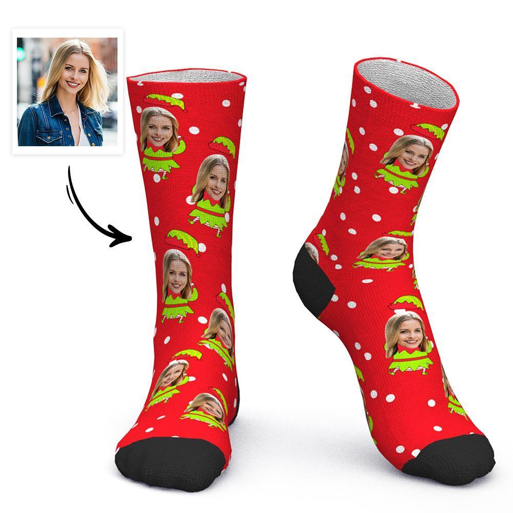 Custom Heart Socks - MyFaceBoxer