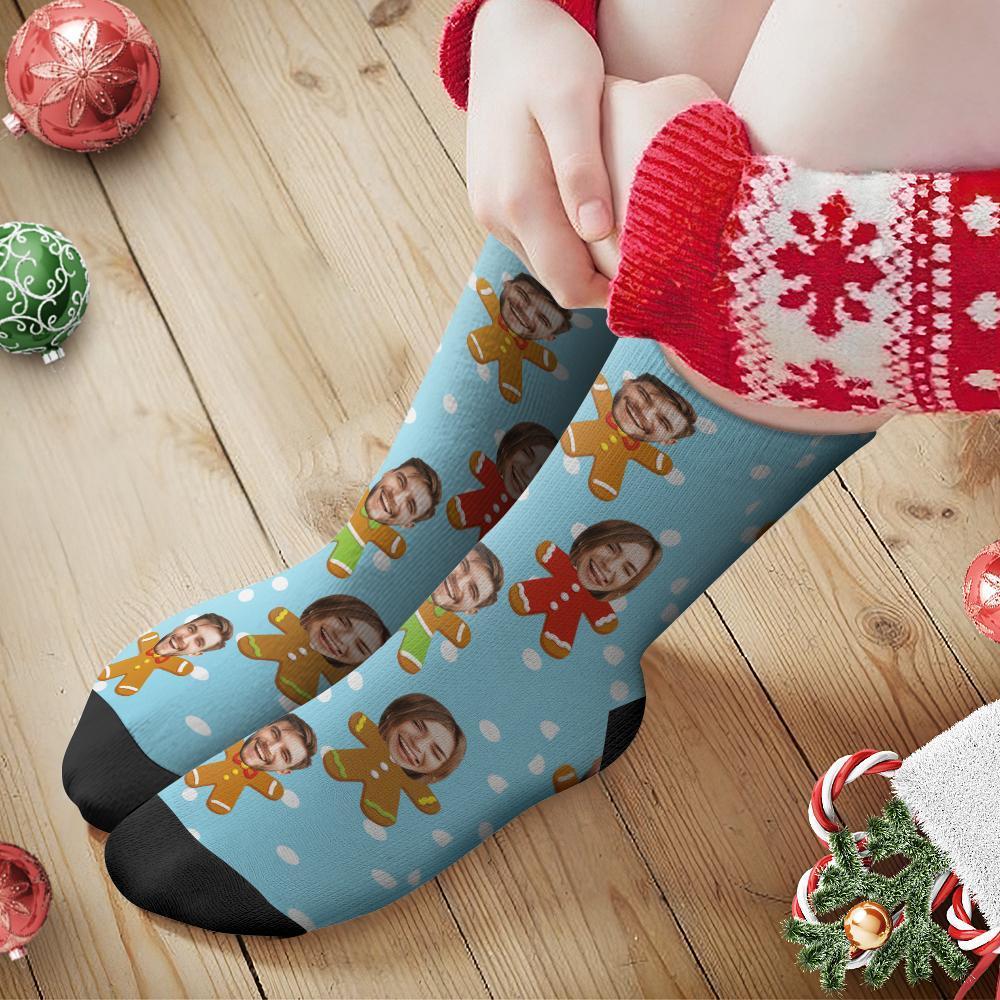 Custom Heart Socks - MyFaceBoxer