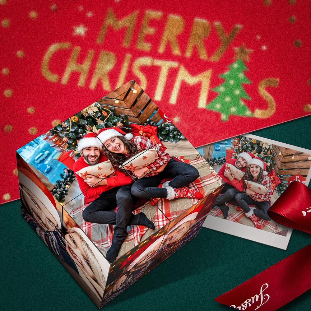 Valentinstagsgeschenk Multi Foto bunte Zauberwürfel für Liebhaber